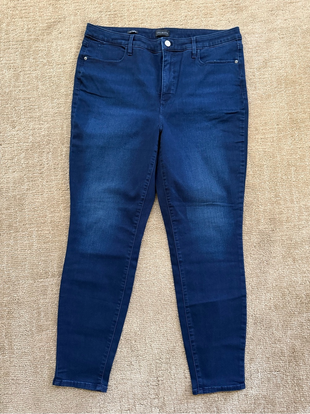 Talbots Navy Skinny Stretch Jeans